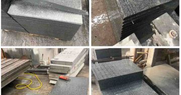 宝鸡 芝麻黑地铺石材