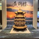 宝鸡仿古石文创作品-黄鹤楼