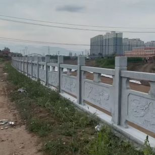 宝鸡 石材河道栏杆