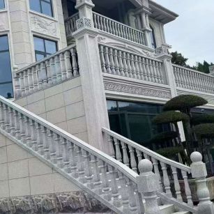 宝鸡 芝麻白别墅，栏杆