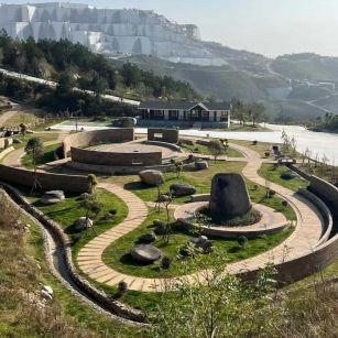宝鸡仿古石铺装整体效果