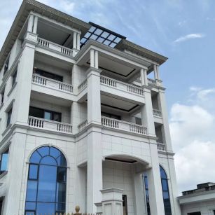 宝鸡芝麻白别墅干挂效果展示