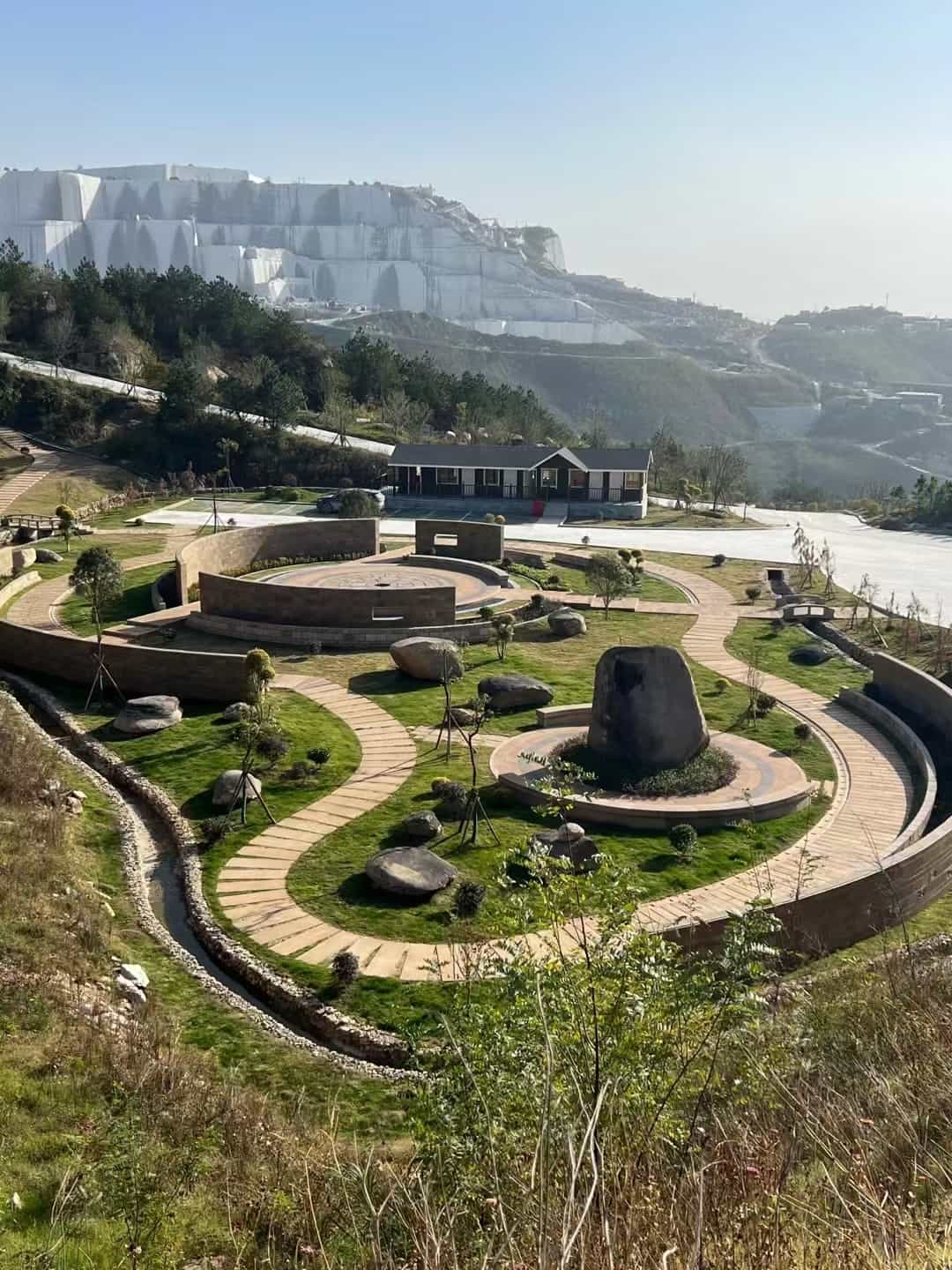 宝鸡仿古石铺装整体效果