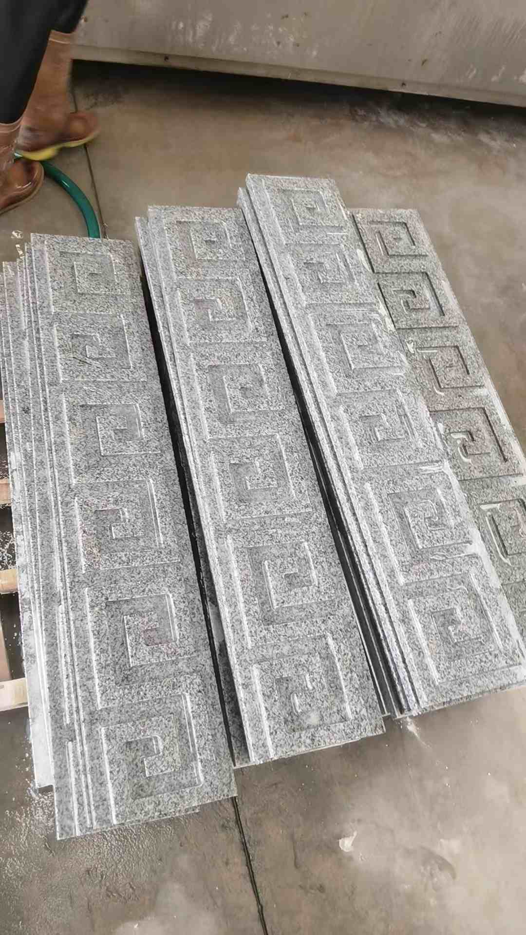 宝鸡 别墅回纹线条，雕刻