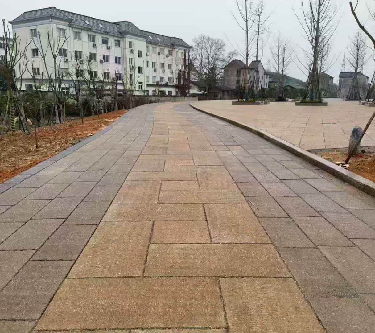 宝鸡仿古石铺装效果