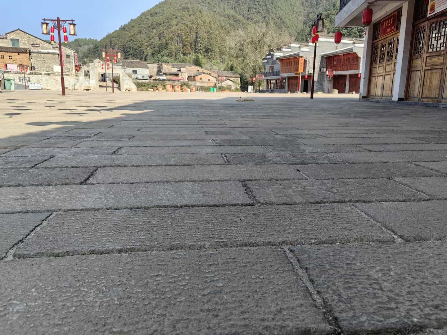 宝鸡仿古石铺装效果