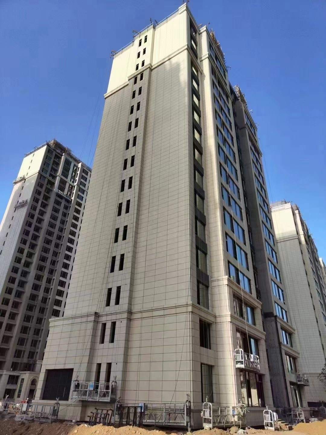 宝鸡黄金麻高端小区，外墙干挂