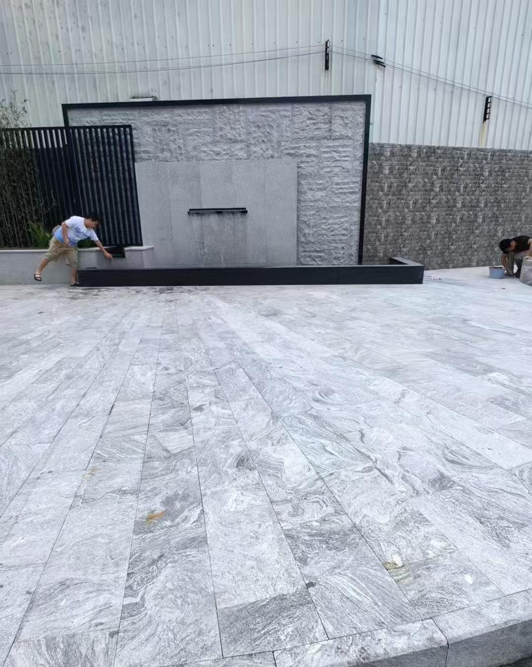 宝鸡 浪淘沙铺装效果