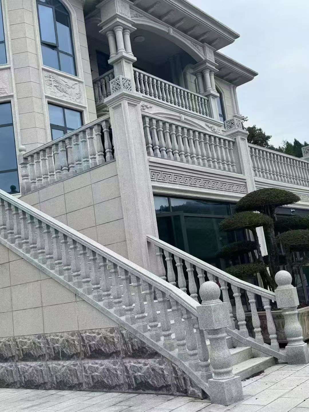 宝鸡 芝麻白别墅，栏杆