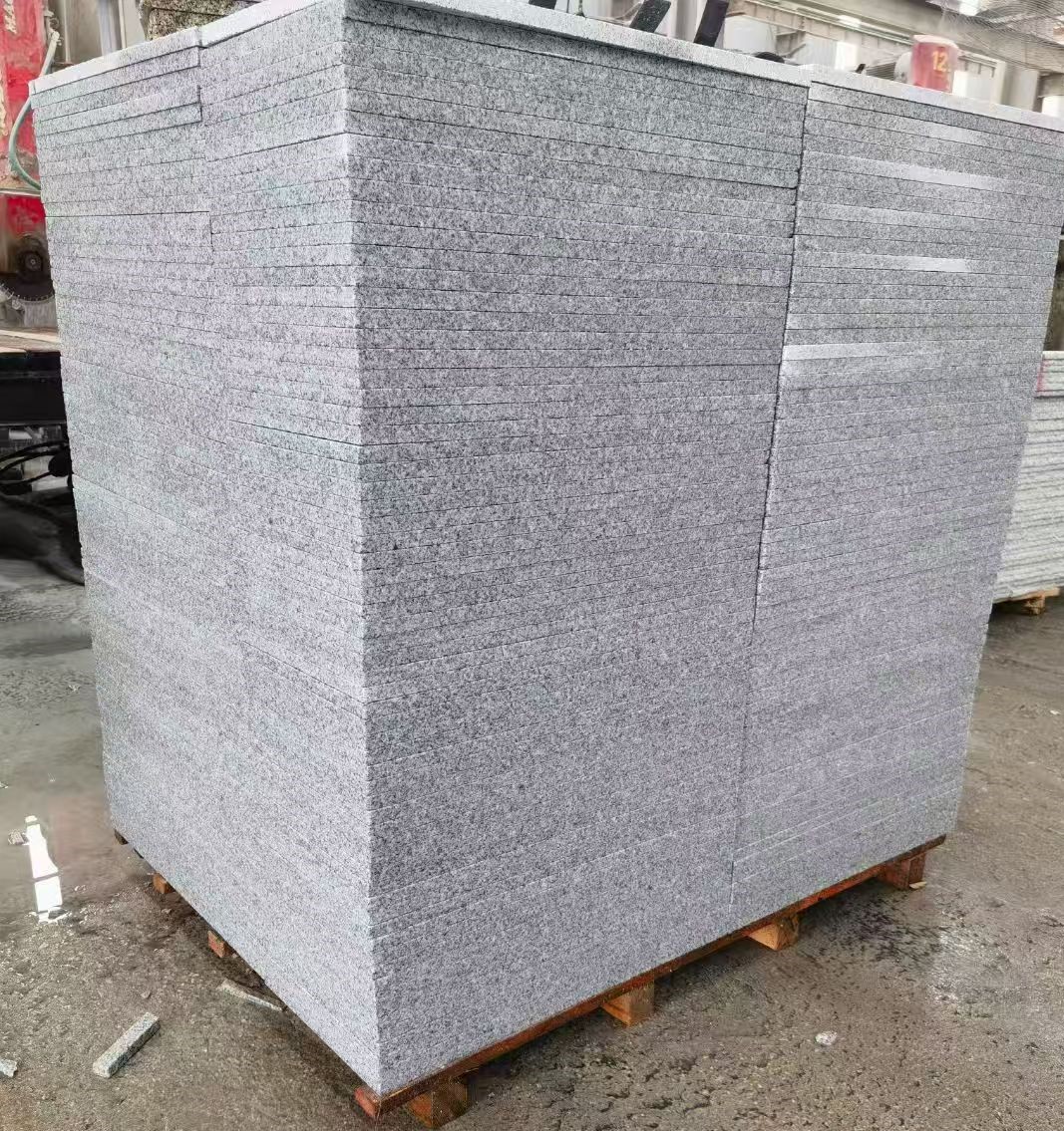 宝鸡 火烧面地铺石，街道广场园林市政工程板，1.8~5.0厚均有现货